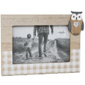 Wholesale - 4"x6" Owl Frame Wood MDF C/P 4, UPC: 782552005497